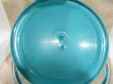 PYREX Pro Deluxe ROUND 12 Cup / 3 Qt DISH & COVER 10"x3.5" Turquoise 8202