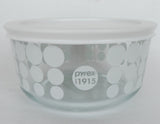 ❤️ NEW Pyrex 100th Anniversary 1915 POLKA DOTS 4-Cup Storage Bowl *U-Pick Color!