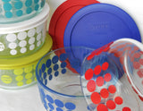 ❤️ NEW Pyrex 100th Anniversary 1915 POLKA DOTS 4-Cup Storage Bowl *U-Pick Color!