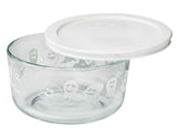 1 PYREX 4-Cup *GHOSTS Halloween Storage Bowl *Choose Color: Orange White Black