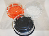 6-pc PYREX Halloween 4-Cup STORAGE BOWLS w/Covers 1-Qt Pumpkins Ghosts Bats