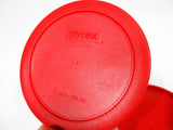 1 PYREX Love 4 CUP Storage Bowl WHITE VALENTINE HEARTS *Choose RED or PINK COVER