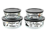 ❤️ 8-pc PYREX Nightmare Before Christmas HALLOWEEN Storage Set FRIGHT SPOOKY