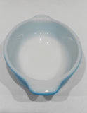 PYREX 10-oz HORIZON BLUE PIXIE Corning 700 ml AuGratin Dish Milkglass 7" Baker