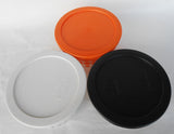 ❤️ 6-pc PYREX Halloween 4-Cup STORAGE BOWLS w/Covers 1-Qt Pumpkins, Ghosts & Bats