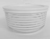 PYREX Stripes MEMORY LANE 4 Cup Storage Bowl CHOOSE: GREEN RED WHITE BLUE YELLOW