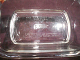 PYREX Pro Deluxe 8210 RECTANGULAR 2 Cup 1.875 STORAGE DISH & Blue VENT COVER