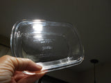 PYREX Pro Deluxe 8210 RECTANGULAR 2 Cup 1.875 STORAGE DISH & Blue VENT COVER