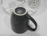 ❤️ New CORELLE REMINISCE / FARMSTEAD 13-oz MUG Stoneware Cup DARK GREY GRAY