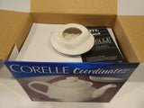 NEW Corelle SANDSTONE Beige 1 Qt. Stoneware TEAPOT Tea Pot 9.5" x 6.5"