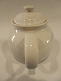 NEW Corelle SANDSTONE Beige 1 Qt. Stoneware TEAPOT Tea Pot 9.5" x 6.5"