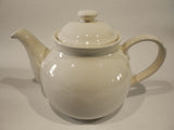 NEW Corelle SANDSTONE Beige 1 Qt. Stoneware TEAPOT Tea Pot 9.5" x 6.5"