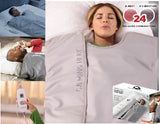 ❤️ Sharper Image FULL BODY SAUNA WRAP Spa-Like Infrared Calming Heat MASSAGE