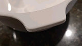 2.5 Qt. Corningware White BUFFET SERVER Casserole Pot w/Glass Cover