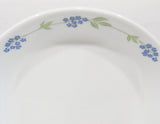 ❤️ Corelle SECRET GARDEN Choose: SERVING PLATTER or 1-Qt BOWL Tiny Blue Floral