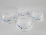❤️ 5-pc Corelle PROVINCIAL BLUE SNACK SET 1-Qt Serving Bowl & 6-oz Ramekin Cups