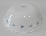 ❤️ Corelle SECRET GARDEN Choose: SERVING PLATTER or 1-Qt BOWL Tiny Blue Floral