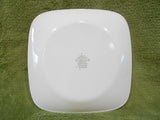 ❤️ 1 CORELLE Square SHADOW IRIS 6.5" BREAD PLATE Appetizer Asian Purple Floral