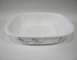 ❤️ CORELLE Vitrelle 2-Qt SHADOW IRIS Oblong Casserole Lasagna Bake Dish BAKEWARE