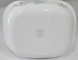 ❤️ CORELLE Vitrelle 2-Qt SHADOW IRIS Oblong Casserole Lasagna Bake Dish BAKEWARE