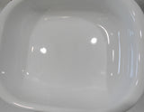 ❤️ CORELLE Vitrelle 2-Qt SHADOW IRIS Oblong Casserole Lasagna Bake Dish BAKEWARE