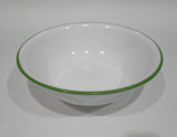 ❤️ HTF Corelle SHADOW IRIS 6.25" Coupe 18-oz SOUP BOWL Cereal Salad Green Rim