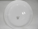❤️ 1 Corelle SPEARMINT 15-oz Flat RIMMED SOUP BOWL Pasta Stew 8.5" Green Blue Leaves