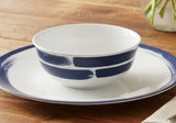 *NEW Corelle VIVID SPLASH 16-oz SOUP CEREAL BOWL *Bold Indigo Blue Brushstrokes