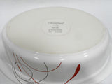 CORELLE Corningware 2-Qt SPLENDOR Oval 13x9 Stoneware Roaster Casserole Dish