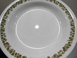 *HTF Corelle SPRING BLOSSOM GREEN 15-oz BOWL Flat Rimmed Floral Soup Plate