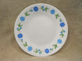 NR Mint* CORELLE Livingware SPRING BLUE 6.75" BREAD PLATE Dessert Retro Floral