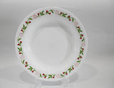 ❤️ 1 Corelle Corning SPRING PINK 15-oz PASTA SOUP BOWL 8.5" Flat Rim Plate Red Floral