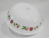 ❤️ HTF Corelle SPRING PINK 1-Qt SERVING BOWL 8.5" Vegetable Salad Pasta / Red Floral