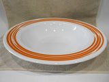 NEW Corelle BRUSHED STROKES 28-oz TANGERINE ORANGE Entree Bowl Pasta Serving