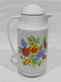 ❤️ NEW Corelle SUMMER BLUSH 1-Qt Thermal SERVING CARAFE Hot Cold Coffee Tea