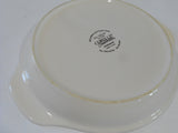 ❤️ HTF Corelle TEXTURED LEAVES PIE PLATE Sandstone Stoneware Handles Deep Dish