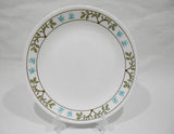 ❤️ Corelle TREE BIRD 8.5" LUNCH PLATE *NATURE Fluttering BLUE BIRDS Green Brown