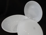 5-pc Corelle WINTER FROST WHITE Snack Set 2-Qt SERVING & 20-oz PASTA Soup BOWLS
