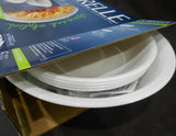 5-pc Corelle WINTER FROST WHITE Snack Set 2-Qt SERVING & 20-oz PASTA Soup BOWLS