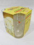 ❤️ NEW 4 Corelle WILDFLOWER 12-oz TUMBLER GLASSES 5.5" Drinkware *Orange Blossom