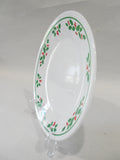 ❤️ NEW 1 Corelle WINTER HOLLY 6.75" BREAD PLATE 1991 Green Band Christmas Holiday