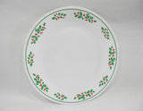 ❤️ NEW 1 Corelle WINTER HOLLY 10.25" Dinner PLATE 1991 Green Band Christmas Holiday