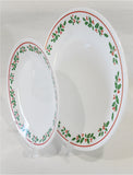 ❤️ Corelle WINTER HOLLY Choose: DINNER or LUNCH PLATE Christmas Holiday Red Green