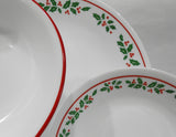 🌲 NEW 12-pc Corelle WINTER HOLLY DINNERWARE SET Dinner Bread PLATES 18-oz BOWLS