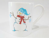 ❄️ 17-pc Corelle WINTER MAGIC Dinnerware Set *Christmas Holiday Snowman Blue Snowflakes