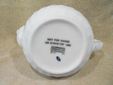 NO LID - CORELLE WISTERIA 1-Qt TEAPOT Porcelain Purple Floral & Vines Swirls
