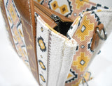 ❤️ WRANGLER Southwestern Print Canvas Bag / Tote Purse Crossbody 10.5" x 8.5"