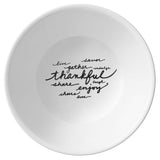 6-pc Corelle CELEBRATIONS THANKFUL 2 Qt Serving Bowl, Platter & Appetizer Plates