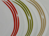 Corelle Joy Manago STROKES 12x10 SERVING PLATTER Plate *Creamy SAND TAN Beige