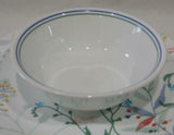 1 Corelle Boutique MONTEVERDE 18-oz SOUP BOWL Cereal Salad *Green Blue Band Rim